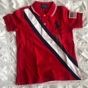 New Polo Ralph Lauren Boys 5T shirt